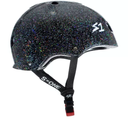 Skateboard helmet S-One Mini Lifer Black Gloss Glitter 2024 