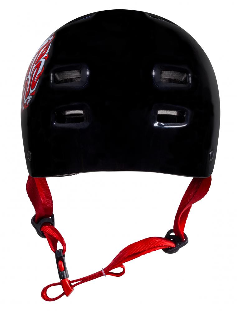Skateboard helmet Bullet X Santa Cruz Eyeball Youth Gloss Black 2023