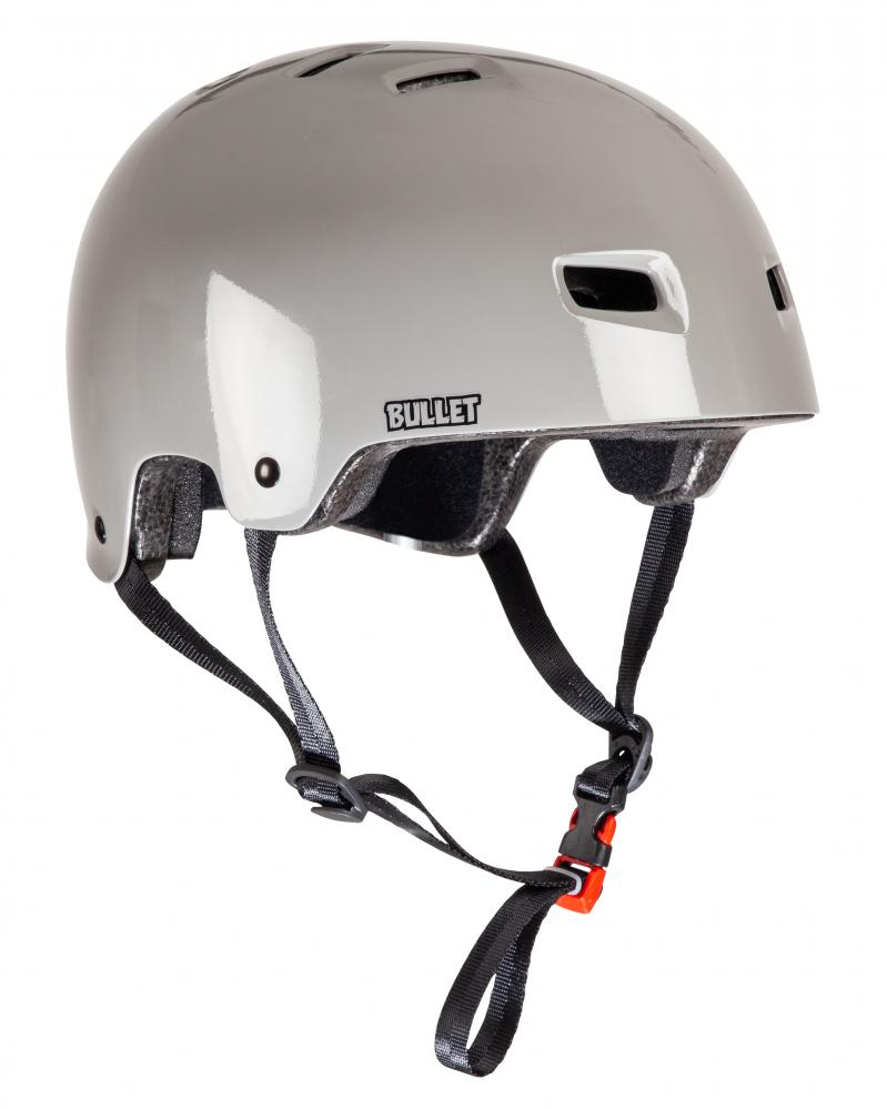 Skateboard helmet Bullet X Slime Balls Slime Logo Grey 2023