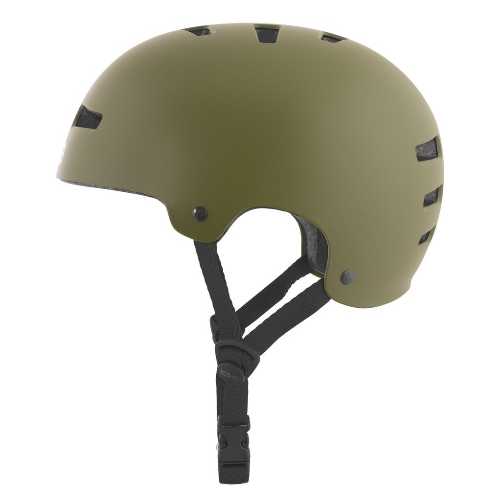 Skateboard helmet Tsg Evolution Solid Color Olive Satin 2023 