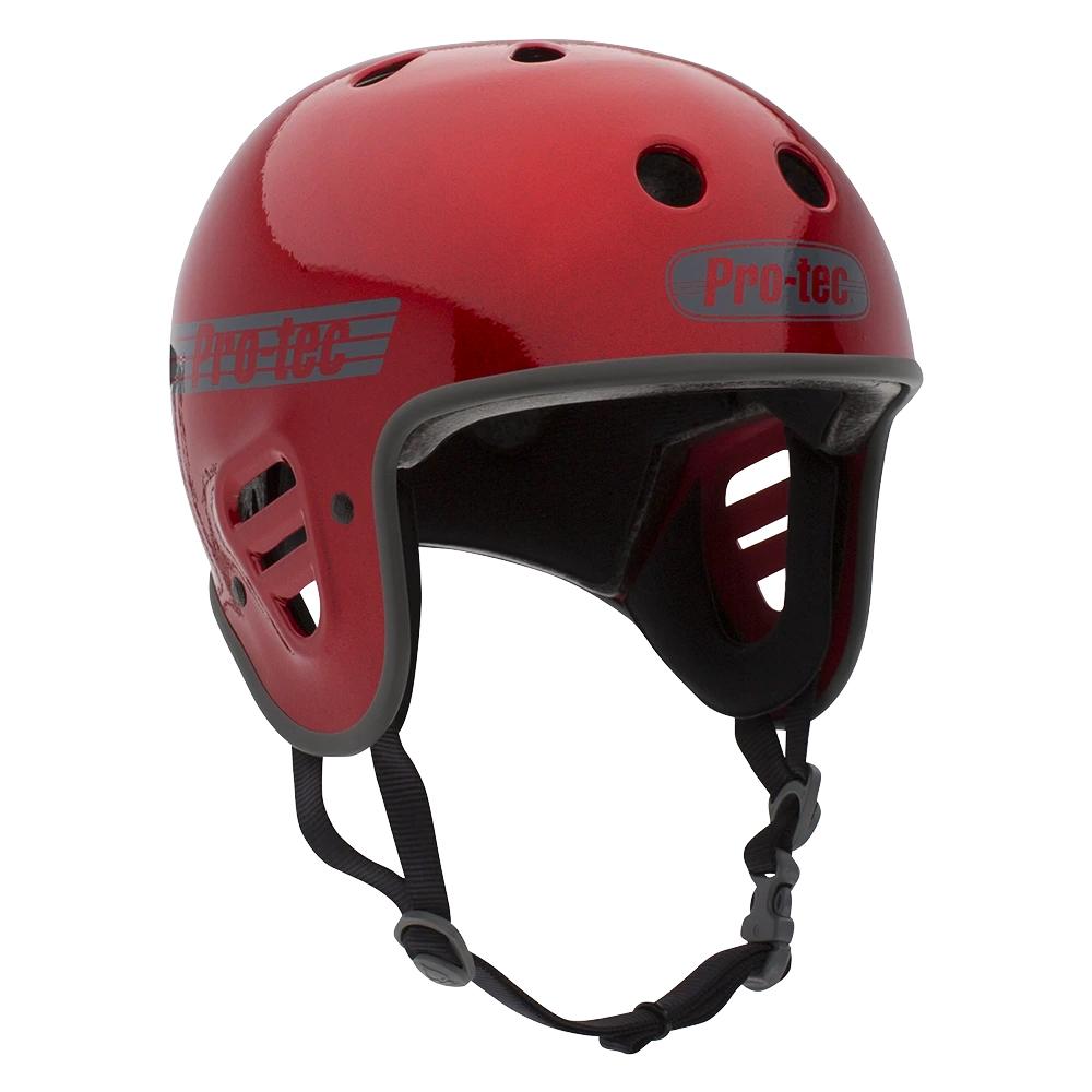Casque de skateboard Pro-tec Full Cut Cert Red Metal Flake 2023 