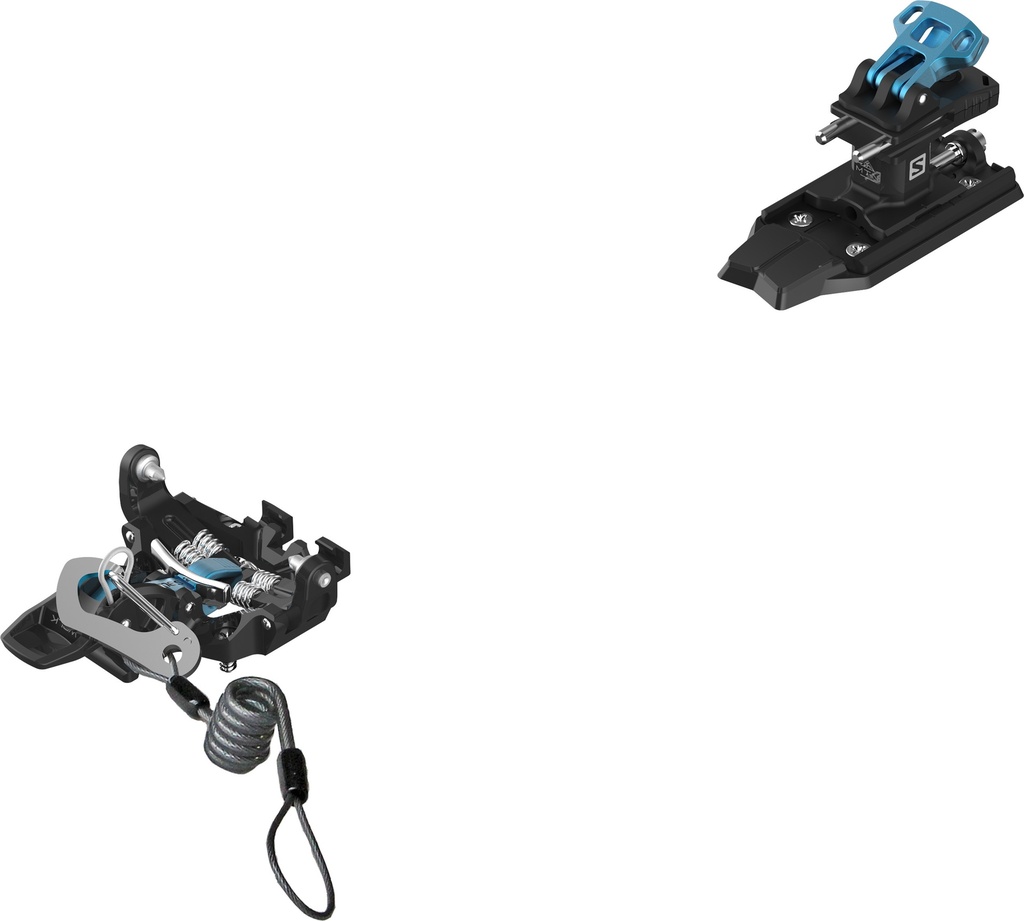 Touren-Skibindung Salomon N Mtn Pure Black Blue 2022 